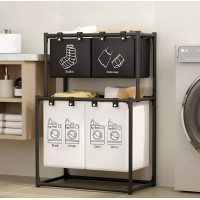 Кошик для білизни 2-ярусний – оптимальне рішення для вашої оселі